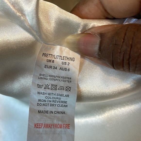 Pretty Little Thing Multi Color Jacket - Picture 4 of 5